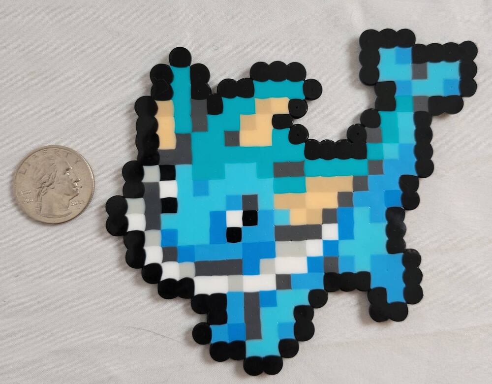 Vaporeon Menu Sprite Pokemon Perler